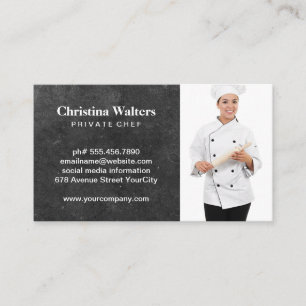 Chef   Restauranghanterare   CATERING Visitkort