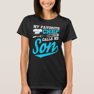 Chef ringer mig Son Cooking Expert Cook Culinary G T Shirt
