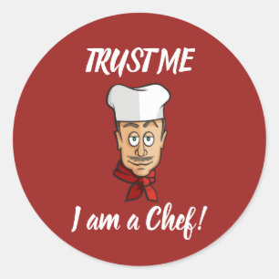 Chef Runt Klistermärke