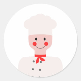 Chef Runt Klistermärke