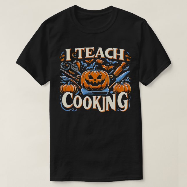 Chef School Classic Kitchen for Foodies T Shirt (Design framsida)