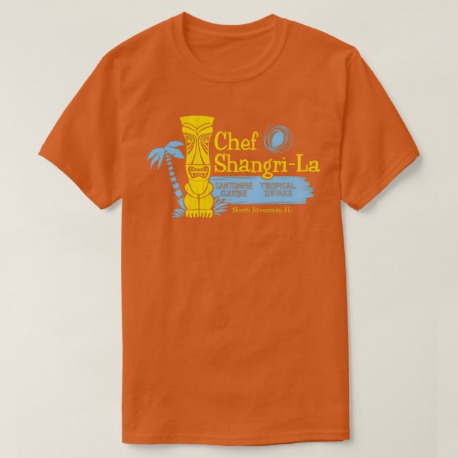 Chef ShangriLa T Shirt (Design framsida)