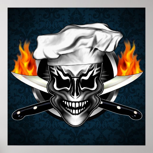 Chef Skull 1 Poster (Framsidan)
