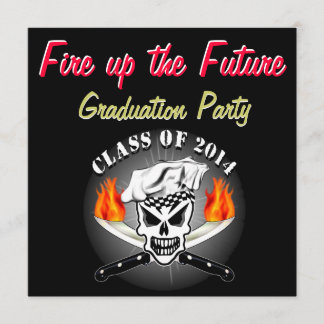 Chef Skull 2 Inbjudningar