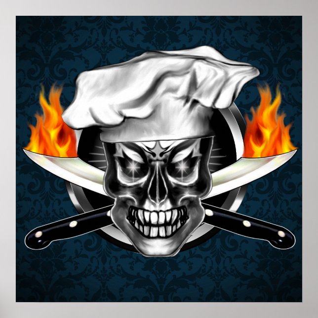Chef Skull 3.1 Poster (Framsidan)