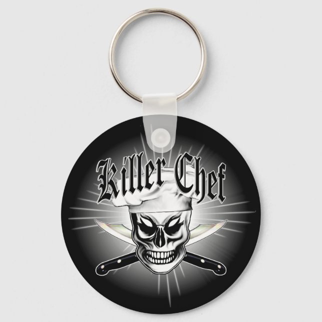 Chef Skull 4: Killer Chef Nyckelring (Framsida)