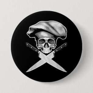 Chef Skull n Knivar Knapp