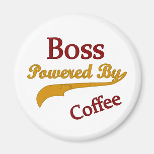Chef som drivas av kaffe magnet