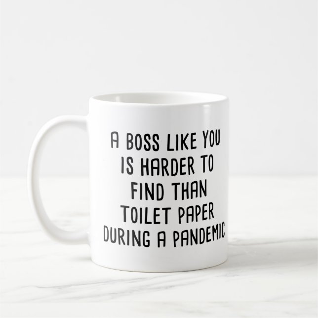 Chef som du har svårt att hitta än Toilet Pappert Kaffemugg (Vänster)
