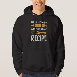 Chef som koade ditt yttrande fanns inte i min mott hoodie