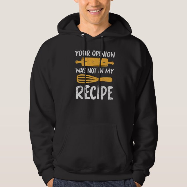 Chef som koade ditt yttrande fanns inte i min mott hoodie (Framsida)