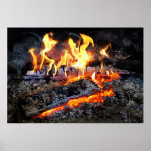 Chef - Stove - Yule-loggen Poster