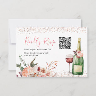 Chef till Kärlek Rosa Möhippa QR OSA kort