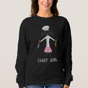 Chef tjej kök restaurang bakning matlagning entusi t shirt
