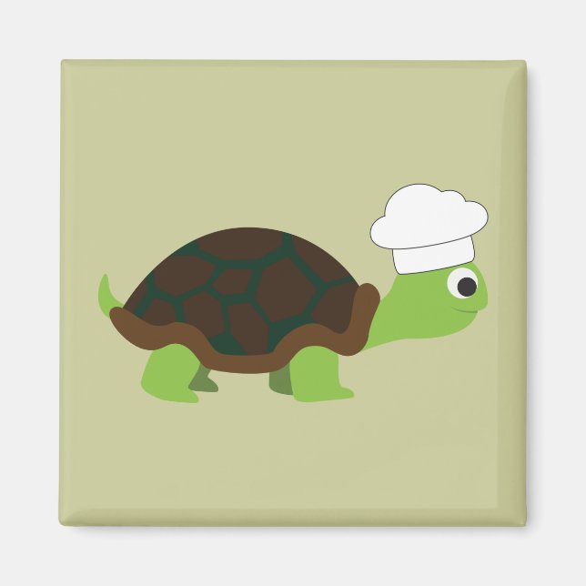 Chef Turtle Magnet (Framsidan)