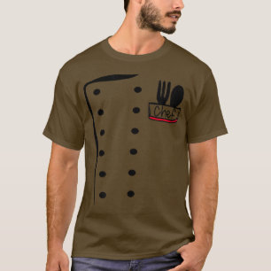 Chef Uniform Funny Cook Costume T Shirt