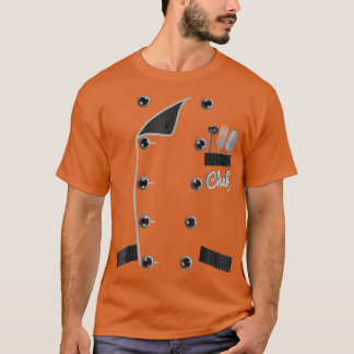 Chef Uniform Jacka Faux Funny Co för Cong T Shirt
