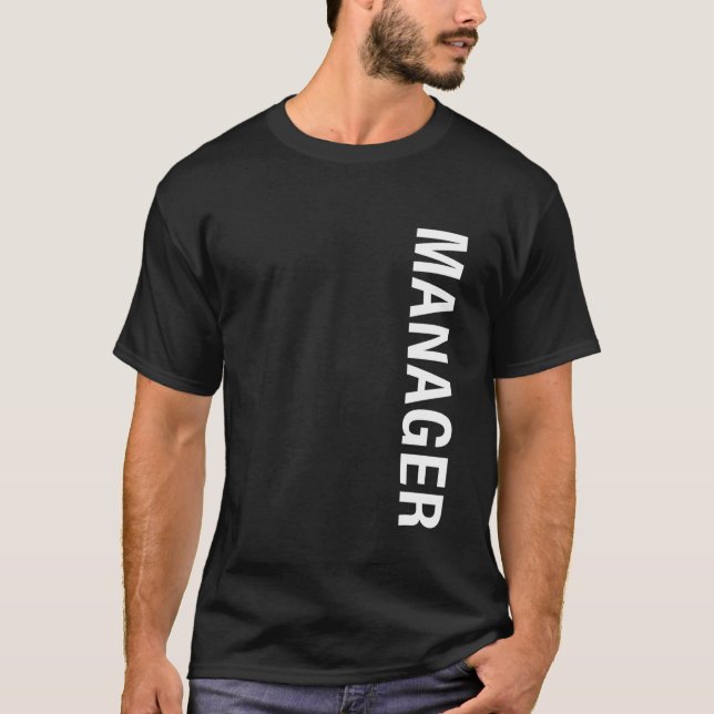 Chef Vertikal T Shirt (Framsida)