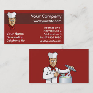 Chef Visitkort