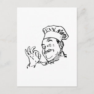 chef vykort