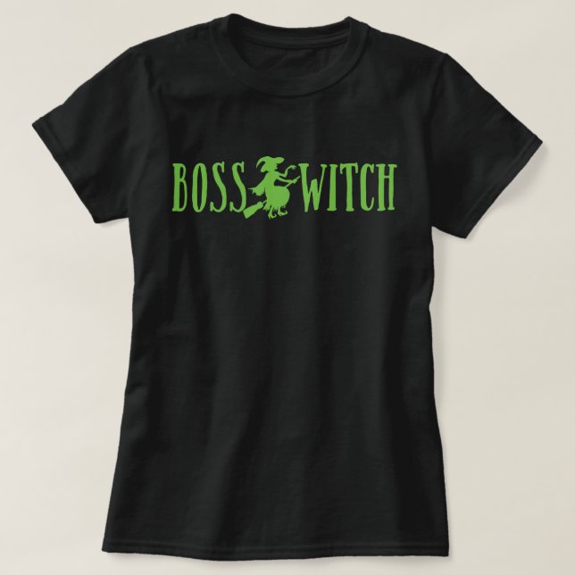 Chef Witch T Shirt (Design framsida)