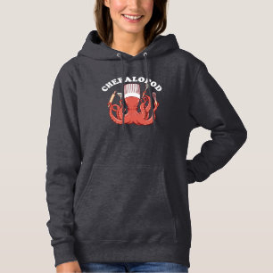 Chefalopod Octopus Chef Funny Pun T Shirt