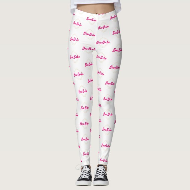 ChefBabedamasker Leggings (Framsida)