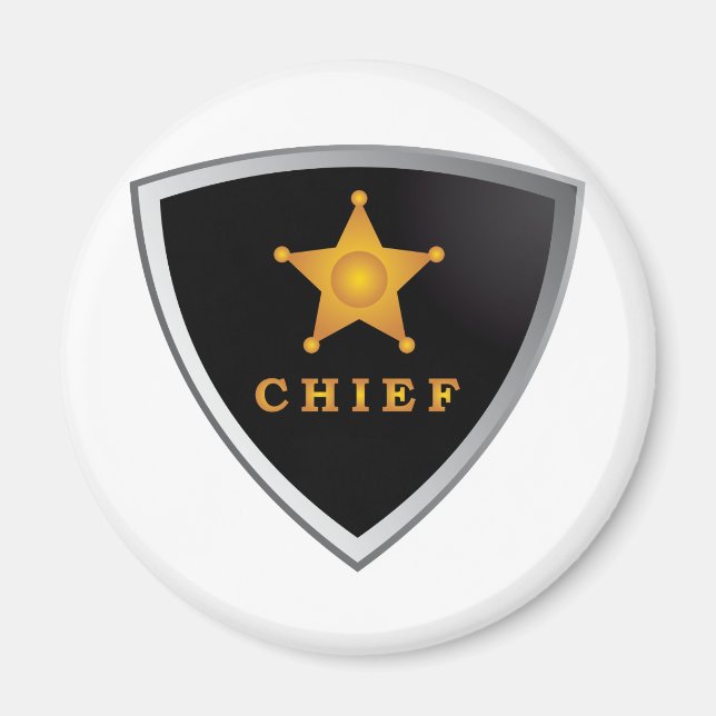 Chefbricka Magnet (Framsidan)