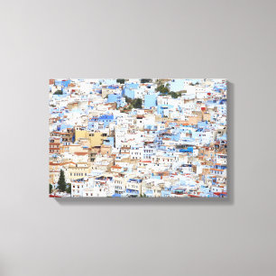Chefchaouen, Marocko Canvastryck