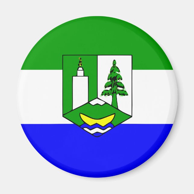 Chefchaouen, Marocko Magnet (Framsidan)