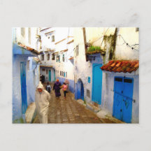 Chefchaouen, Marocko vykort