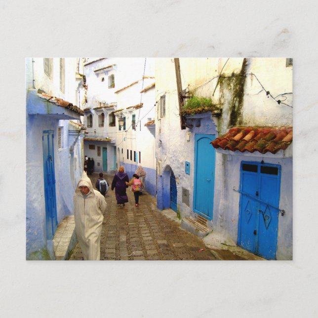 Chefchaouen, Marocko vykort (Framsida)