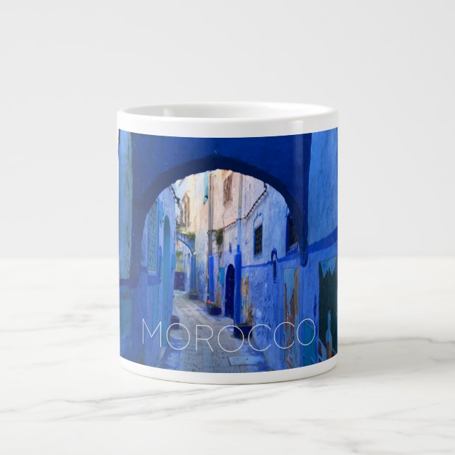 Chefchaouen Marockos Resemugg Jumbo Mugg (Framsidan)