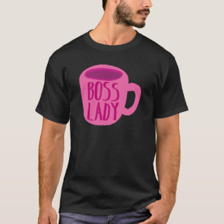 CHEFdam med en rosa kaffekopp Tröja