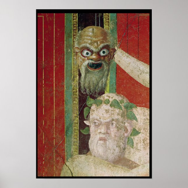 Chefen för de äldre Silenus Poster (Framsidan)