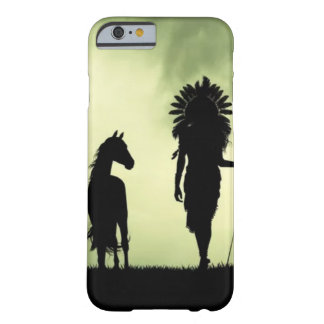 Chefen hästen, morjordindian inspirerar barely there iPhone 6 fodral