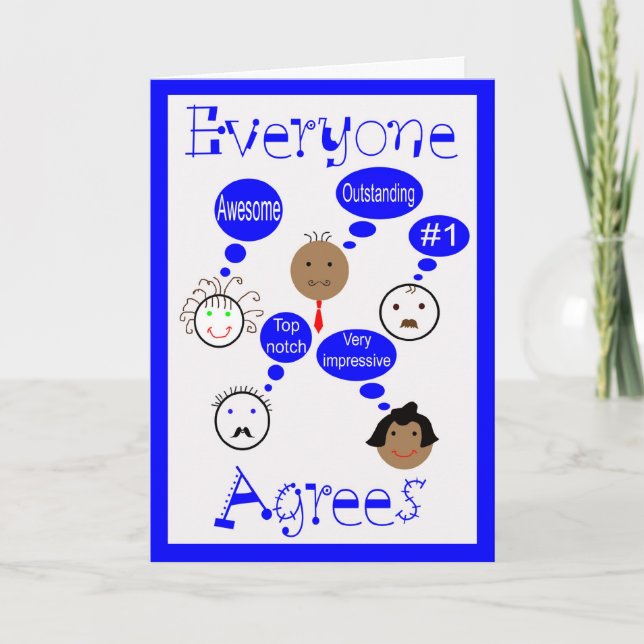 chefens dag kort (Framsida)