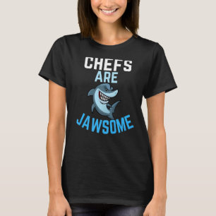 Chefer är Fantastisk Shark Älskare Manar Women Nur T Shirt