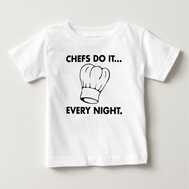 Chefer gör det... Varje natt T-shirt (Framsida)