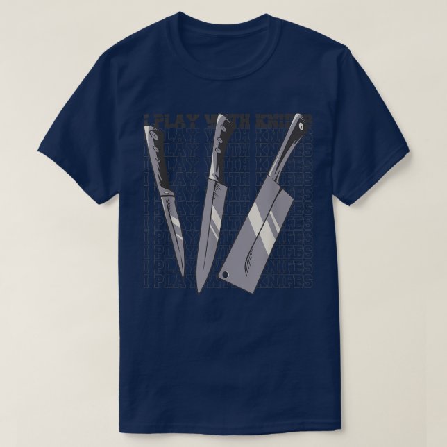 Chefer lagar knivar t shirt (Design framsida)