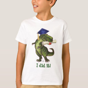 Chefer och Svan TRex Dino Studenten Tees Tröja