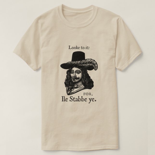 Cheferna kommer att tee shirt (Design framsida)