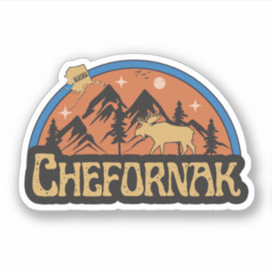 Chefornak, Alaska Klistermärke Klistermärken