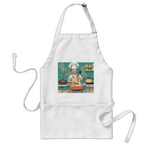 Chefs assistent: Ultimate Cooking Apron" Förkläde