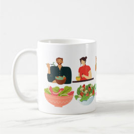 Chef's Healthy Cooking Show Design Kaffemugg