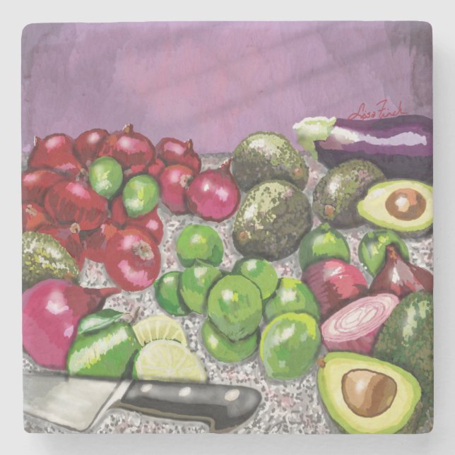 'Chef's Prep' still life  Stenunderlägg (Framsidan)