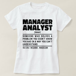 Chefsanalytiker - Coolans huvudmedarbetarskämt T Shirt