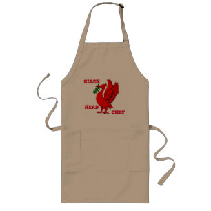 Chefskocken, Apron. Långt Förkläde