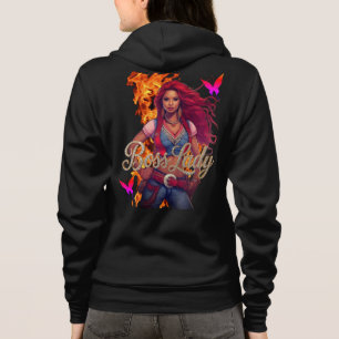 Chefslady Eldröd Hoodie T Shirt