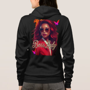 Chefslady Eldröd Hoodie T Shirt